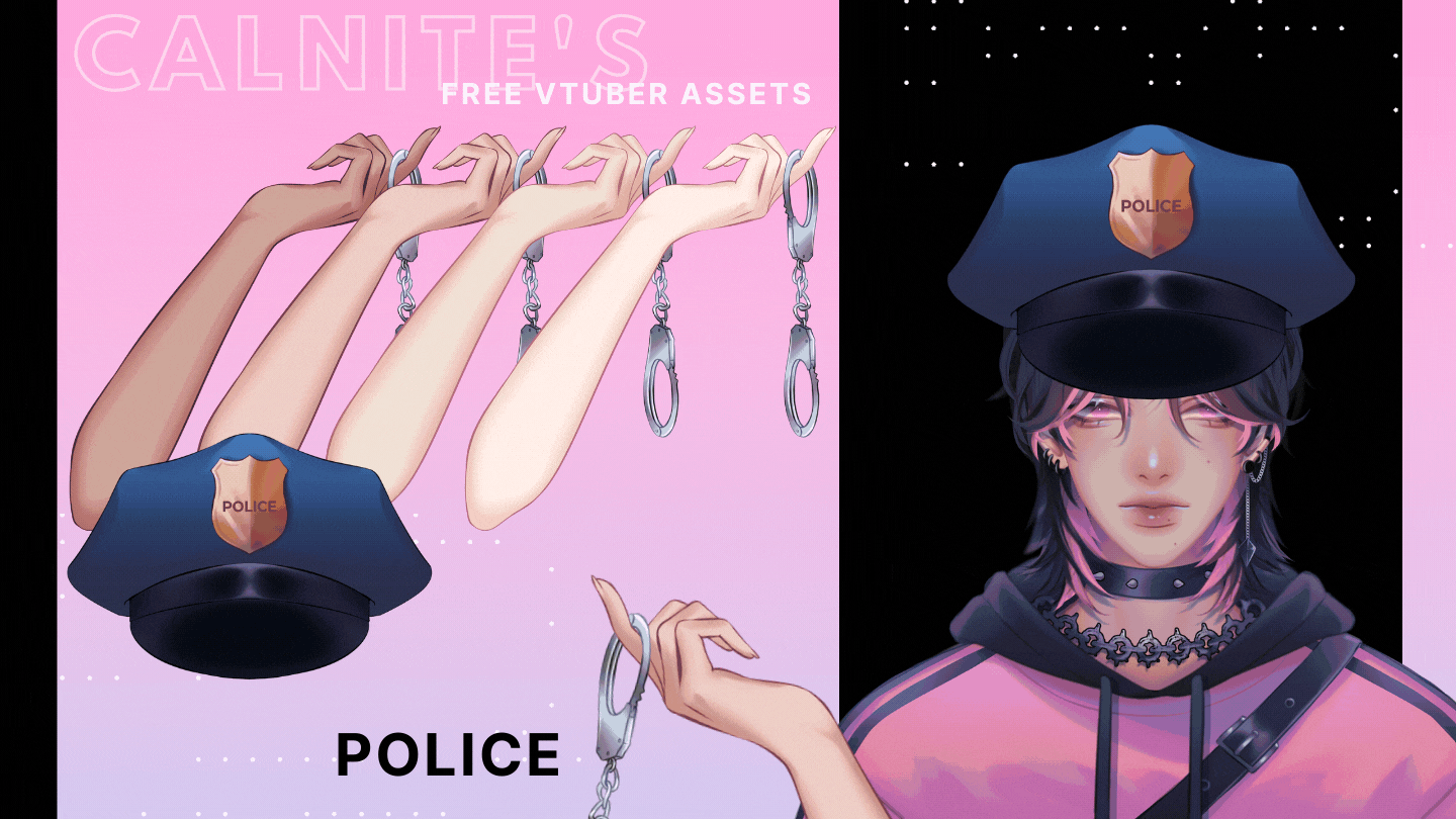 Calnite Police Hand Assets