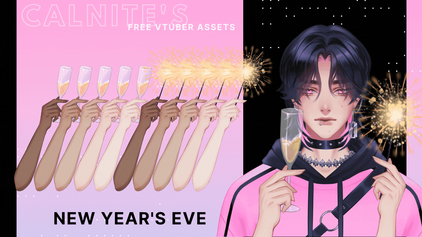 Calnite NYE Hand Assets