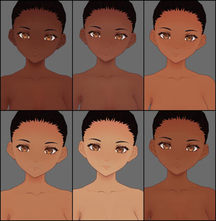 AM0RIII Tan & Dark Skintones