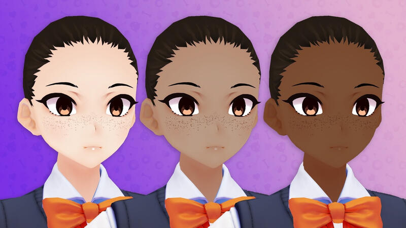 Midhaven VRoid Free Face and Body Freckles Texture