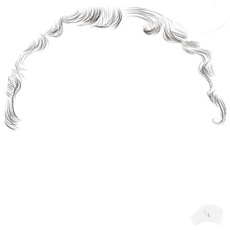 chibirina short curl baby hairs