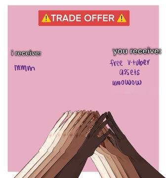 tsukiiren Free VTuber Asset Trade Offer