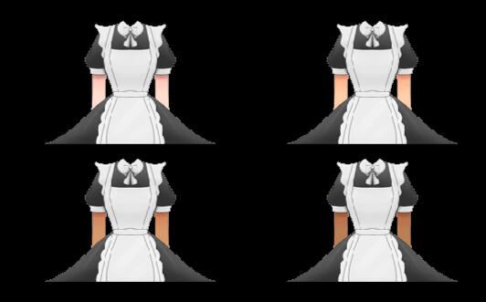 NoliaTree VTuber Maid Outfit Asset