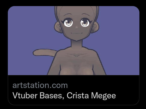 spoiledchestnut / Crista Megee VTuber Bases