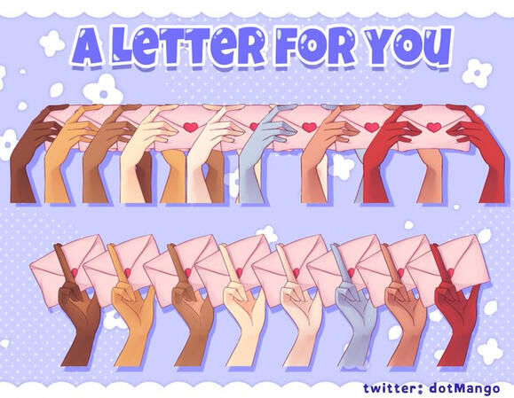 dotMango A Letter For You Hand +Letter Assets