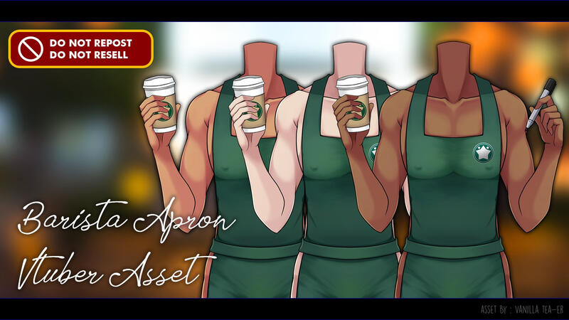 VanillaTea_er Barista Apron Asset